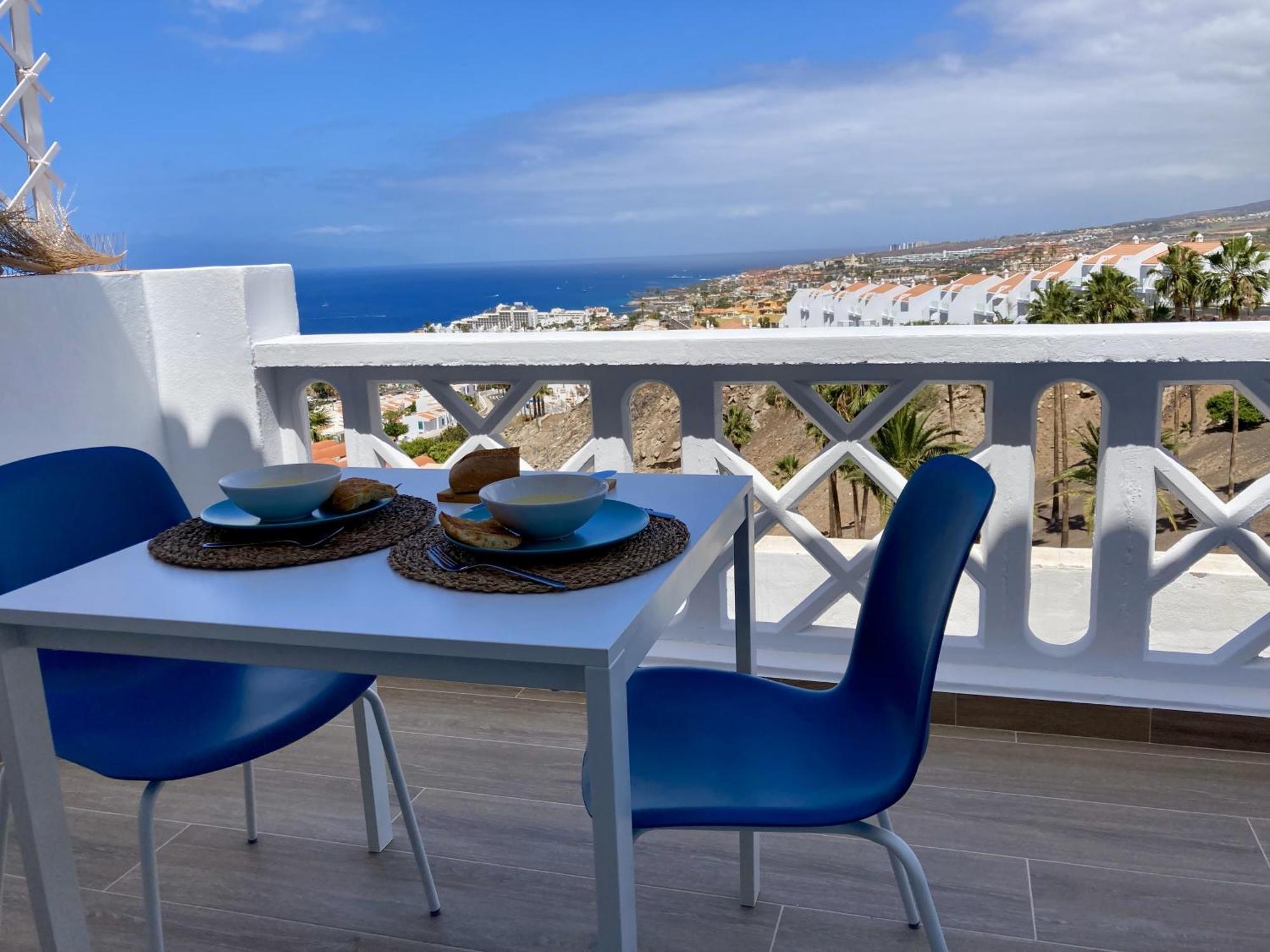 Costa Adeje - Modern Apartment With Terrace Views Of Ocean & Sunset Exteriér fotografie
