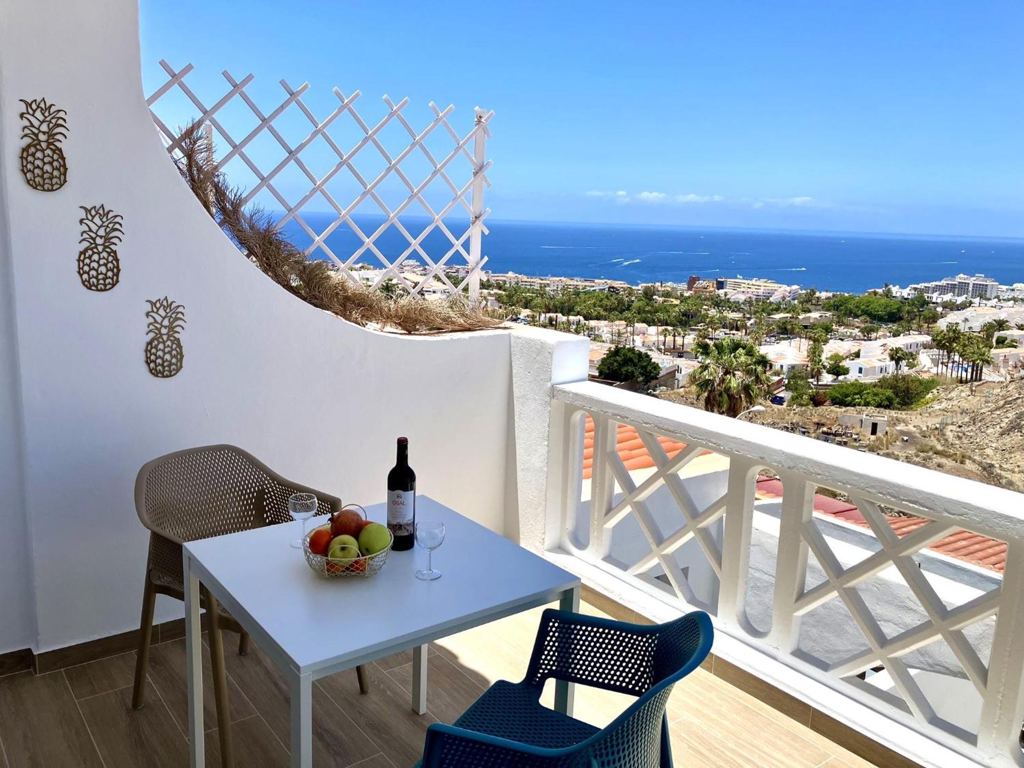 Costa Adeje - Modern Apartment With Terrace Views Of Ocean & Sunset Exteriér fotografie