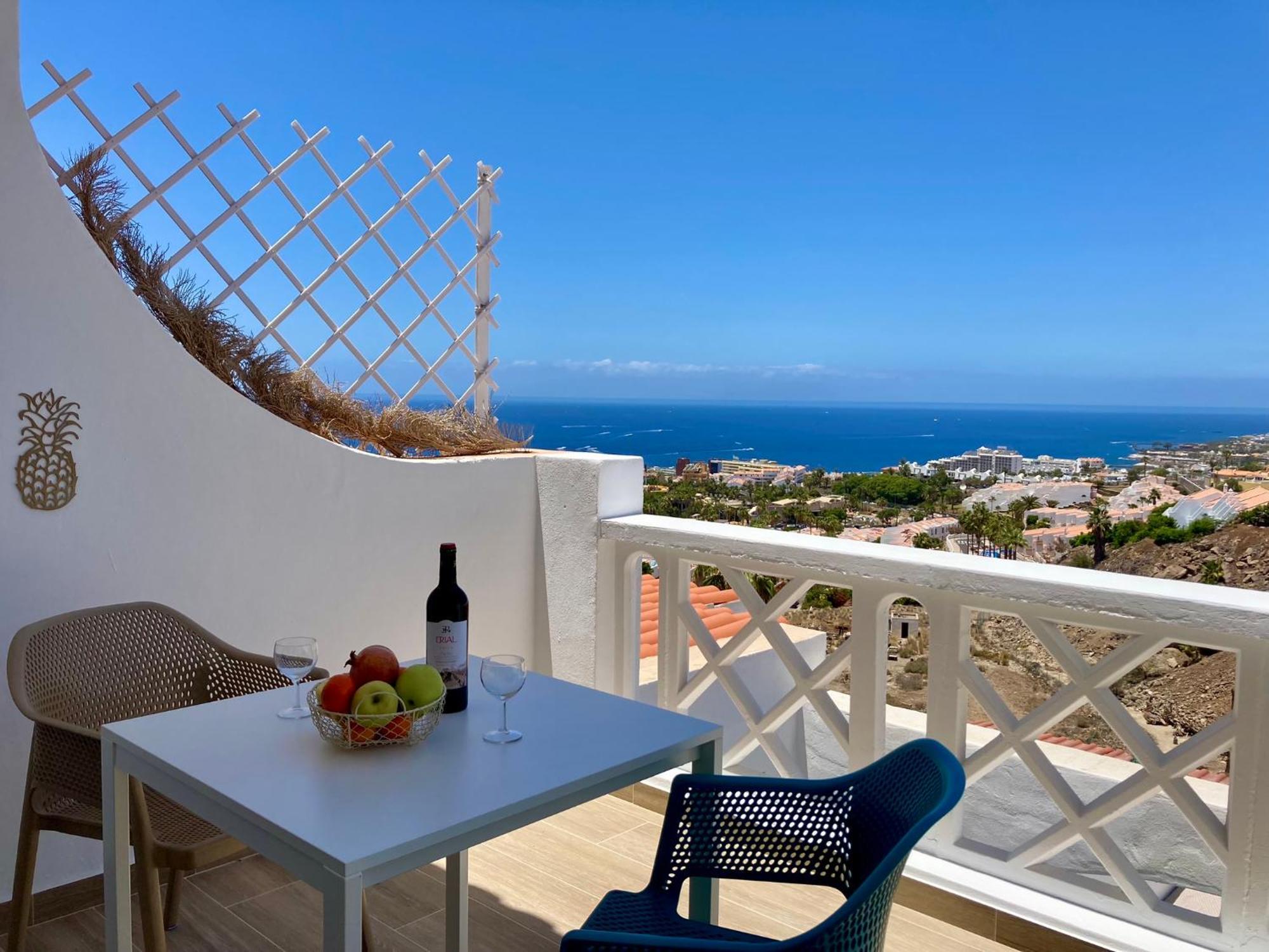 Costa Adeje - Modern Apartment With Terrace Views Of Ocean & Sunset Exteriér fotografie